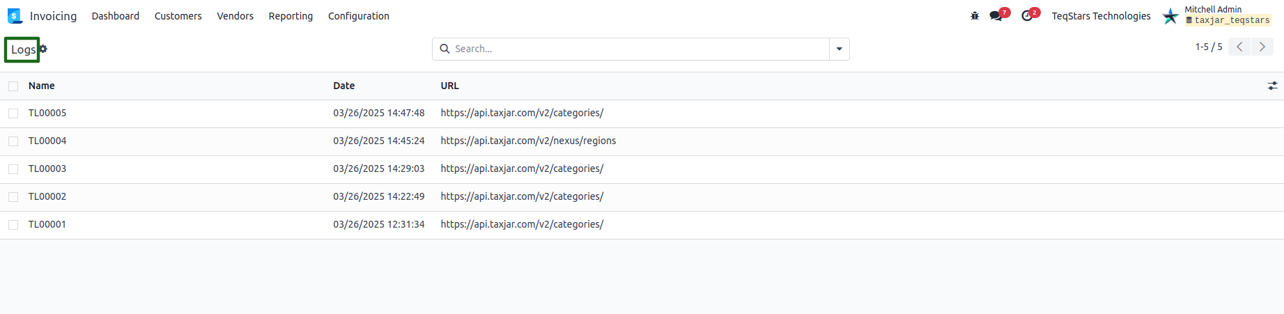 How to get an API token from TaxJar.