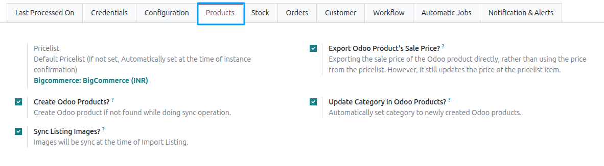 Product Configurations