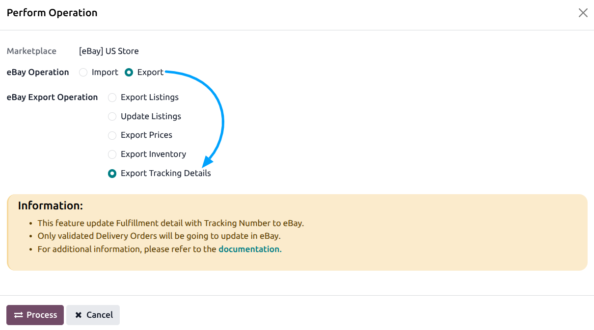 Update Order Status