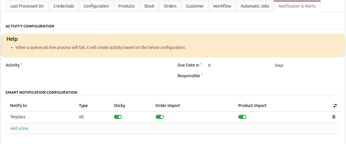 Mirakl Notification & Alerts Configuration