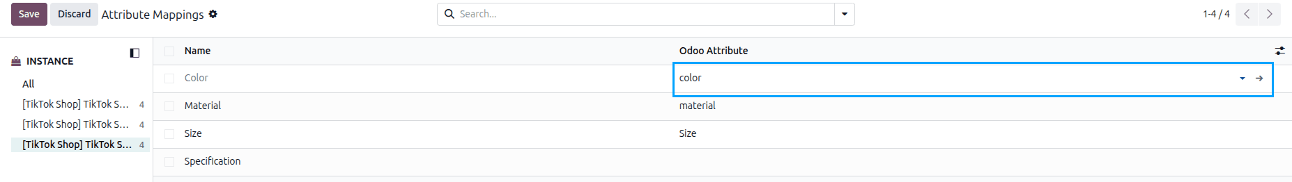 Map An Attribute