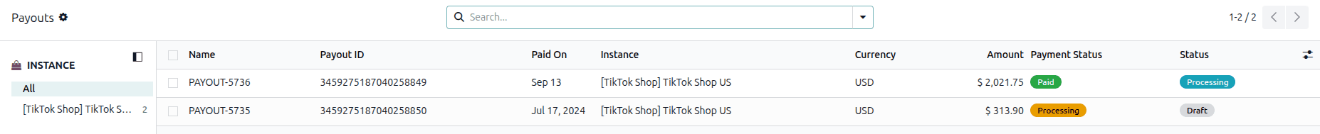 TikTok Shop Payouts