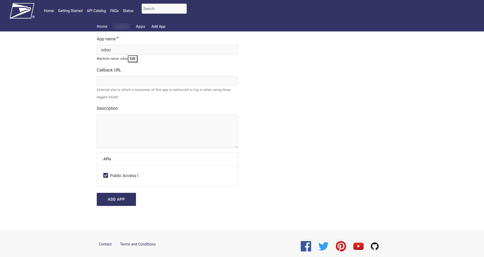 USPS Create App
