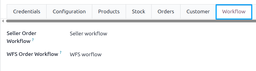 Workflow Configurations