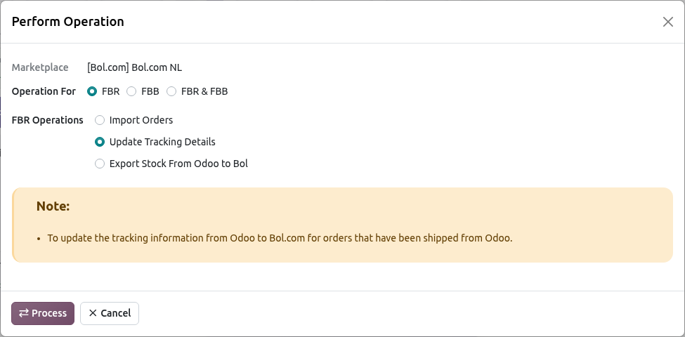Bol.com Update Order Status