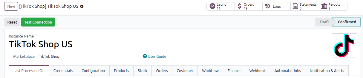 Instance Confirmation