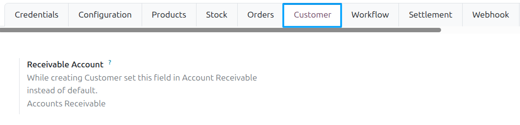 Customer Configurations