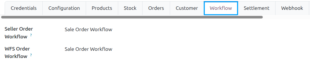 Workflow Configurations